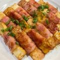 ゆみらんたん's cooksnap of when they made 甘辛ダレの厚揚げベーコン巻き.