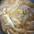 みみ母's cooksnap of when they made 大根と揚げの味噌汁.
