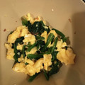 かずくん☆'s cooksnap of when they made 簡単 時短　弁当　リピ確定　法蓮草卵炒め.