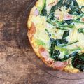 カズ形33's cooksnap of when they made ほうれん草入りのスペイン風オムレツ.