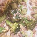 ものぐさクック's cooksnap of when they made ブロッコリーとひき肉の玉子あんかけ.