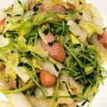 ☆ayami☆26's cooksnap of when they made 豆苗と白菜とソーセージの炒め物.