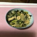 クック1V5K8H☆'s cooksnap of when they made 地味に美味しい大根菜の炒め煮.