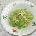 おはなすき's cooksnap of when they made たっぷりキャベツのきゃべツナパスタ♪.