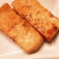 チェリチョコ's cooksnap of when they made 木綿豆腐のガーリックステーキ♪.