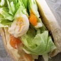 ねこのガストン's cooksnap of when they made おしゃれに朝食☆プチバケットサンド.
