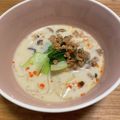 クックRH54KT☆'s cooksnap of when they made 豆乳しらたき担々麺風.