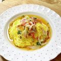 chayrisa's cooksnap of when they made 卵1個で作る山芋入りふんわり優しい天津飯.