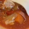ちやちこ's cooksnap of when they made 豚こま団子と白菜のトマト煮込み.
