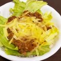クックLYZEGY☆'s cooksnap of when they made カサ増し！えのきたっぷり肉味噌丼♡.