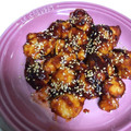 み～わ's cooksnap of when they made ささみの照り焼き韓国風.