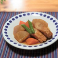 ももいろさくら's cooksnap of when they made 大根とにんじんとごぼう天の煮物.