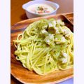 ぴよきゅー's cooksnap of when they made 簡単！パスタ☆バジルチキン.