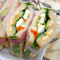 ルぴあ's cooksnap of when they made ２種類食感たまごサンド.