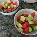White_Bear's cooksnap of when they made トマトとアボカドのポン酢サラダ.