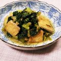 クックHG9V8Y☆'s cooksnap of when they made チンゲン菜と油揚げのヘルシー煮物.