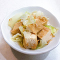 こはる・▽・'s cooksnap of when they made 春キャベツ×厚揚げ☆白だしさっと炒め煮.