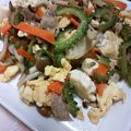 cookpad1年生's cooksnap of when they made yayaさんの♪ ゴーヤチャンプルー ♪.