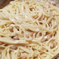 ソイマム's cooksnap of when they made 想像を超える★五分で和風納豆カルボナーラ.