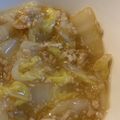 ちやちこ's cooksnap of when they made 生姜が香る！白菜のそぼろ煮.