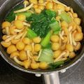 ままりもこ。's cooksnap of when they made なめこと小松菜の味噌汁♪.
