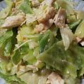 ブチュチュンパ's cooksnap of when they made レンチン♪キャベツとささみの味噌マヨ和え.