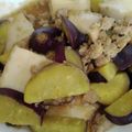 みか721's cooksnap of when they made 厚揚げと茄子とさつまいものひき肉餡.