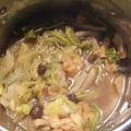 きらり流れ星's cooksnap of when they made キャベツとシメジのお味噌汁.