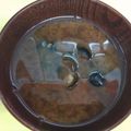 APPLEN's cooksnap of when they made 潮干狩りのシジミ汁（砂抜き方法付き）.