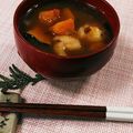 クックHG9V8Y☆'s cooksnap of when they made カボチャの餅入りおぜんざい.