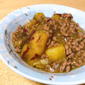 こはる・▽・'s cooksnap of when they made 〜ひき肉とさつま芋の甘辛煮〜.