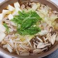 さくらスキップ's cooksnap of when they made 白菜&豆苗の【平日鍋】☆豚こま簡単メイン.