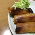 Sac’HiNa's cooksnap of when they made カニとじゃが芋の春巻き.