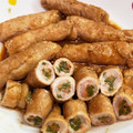 ☆やまや☆'s cooksnap of when they made 豚ロースの野菜巻き しょうが焼き風.