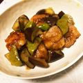 ななぐくん's cooksnap of when they made ★鶏モモ肉と茄子のピリ辛甘酢炒め★.