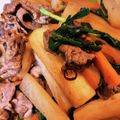 しょるみか's cooksnap of when they made 大根と牛肉のピリ辛炒め.