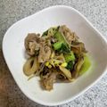 omidumama's cooksnap of when they made 青梗菜と豚バラのオイスターソース炒め.