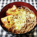 三つ葉つくし's cooksnap of when they made 残りもの乗っけ蕎麦❀.