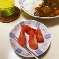 kpえもん♪'s cooksnap of when they made トマトにお砂糖だけ.