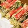 前田なおなお's cooksnap of when they made 梅入りかにかまちくわ天.