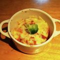 クックKOQ92X☆'s cooksnap of when they made 簡単！ほくほく里芋のミートグラタン.