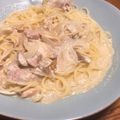 hiromi17's cooksnap of when they made 柚子胡椒の豆乳クリームパスタ.
