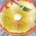 めみたん☆'s cooksnap of when they made ホットケーキ(パンケーキ)の切り方.