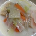 たべたべこ's cooksnap of when they made ちゃんぽん風うどん.
