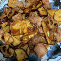 Kitchenえもん's cooksnap of when they made さつまいもとれんこんと鶏胸肉の甘酢炒め.