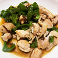 クックYP5QLM☆'s cooksnap of when they made 簡単！鶏ももとピーマンの塩昆布炒め.