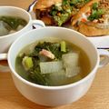 ぽめchan's cooksnap of when they made 大根消費に！大根とベーコンのスープ.