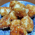 ameうめ's cooksnap of when they made 揚げ里芋の甘辛煮♡.