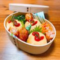 mipoみぽ's cooksnap of when they made 卵１個で一気に４つ！オムライスおにぎり.