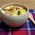 Yukiまむ's cooksnap of when they made かぼちゃとキャベツのミルクスープ♡.